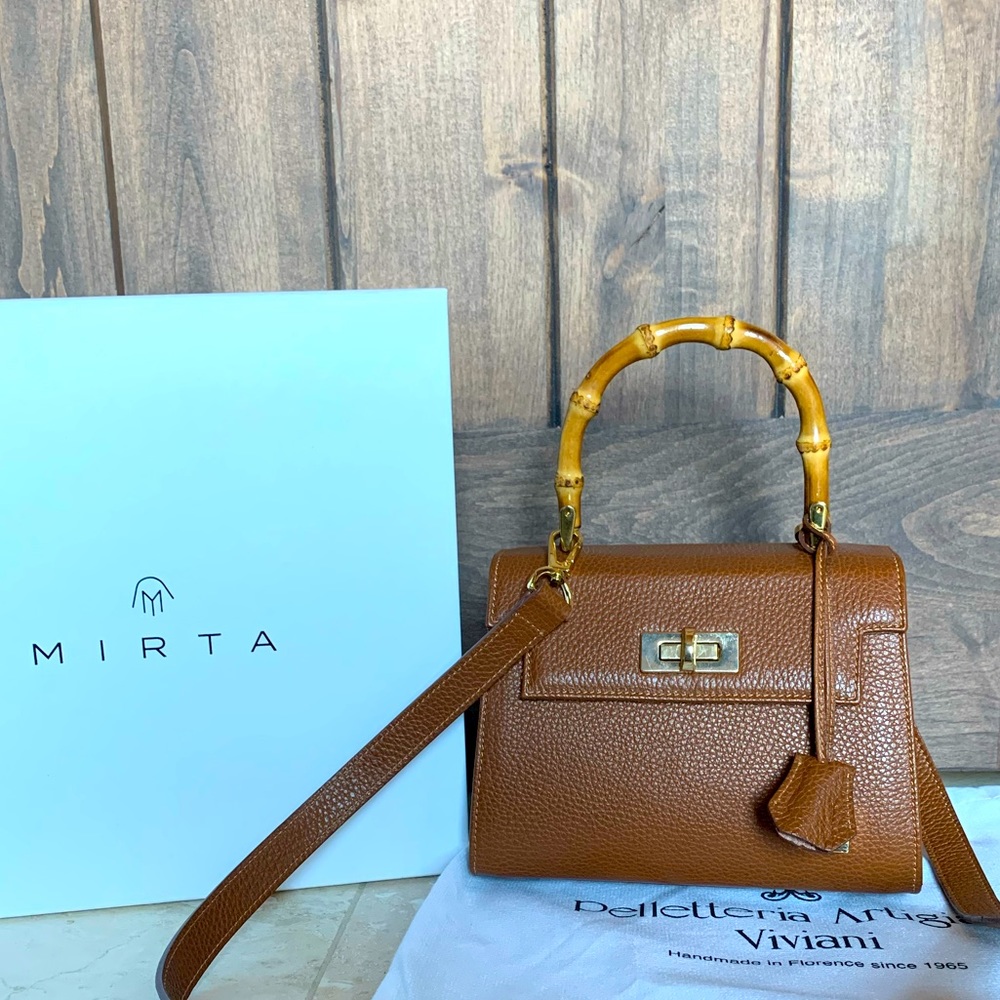 Mirta Sara Italian leather bag
